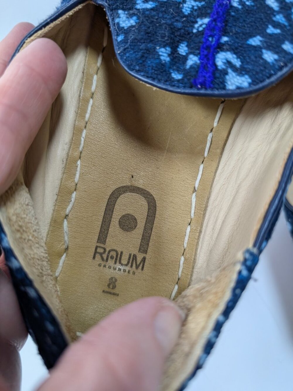 Great condition Raum Goods Women’s Barefoot Grounding Mudlcoth Slip-On Shoes - 8 - Picture 13 of 14